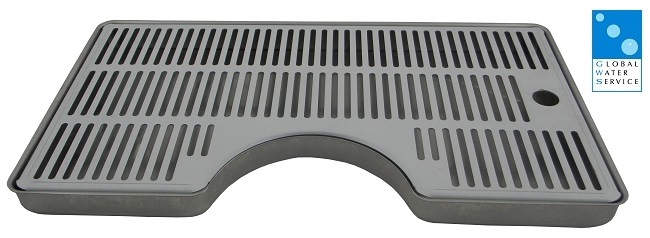 40x22 stainless steel cutout drain grid